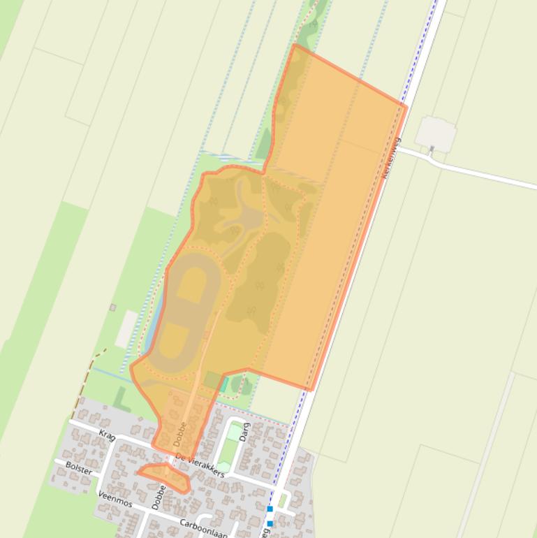 Kaart van postcodegebied 7766BN.