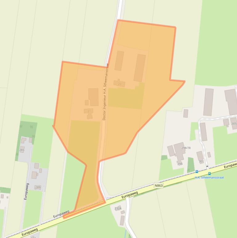 Kaart van postcodegebied 7766BT.