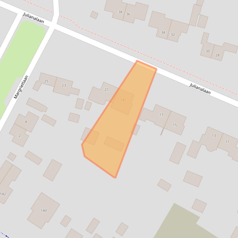 Kaart van postcodegebied 7766XT.