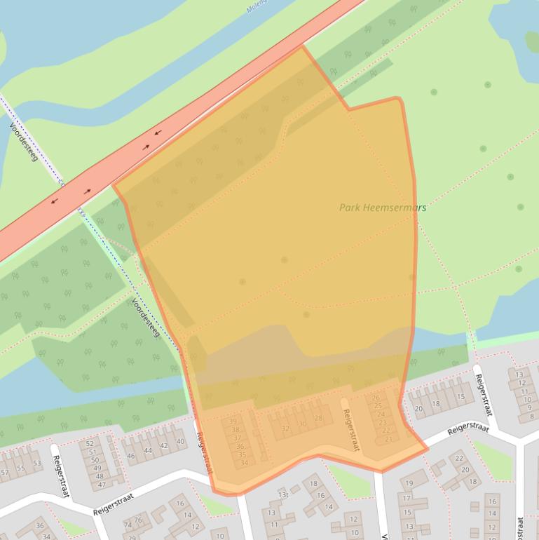 Kaart van postcodegebied 7771AM.