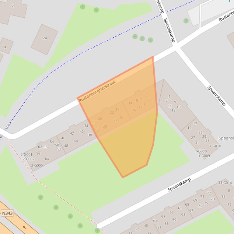 Kaart van postcodegebied 7771CL.