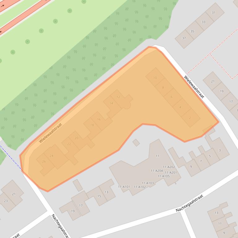 Kaart van postcodegebied 7771CX.