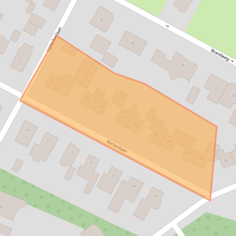 Kaart van postcodegebied 7771DE.