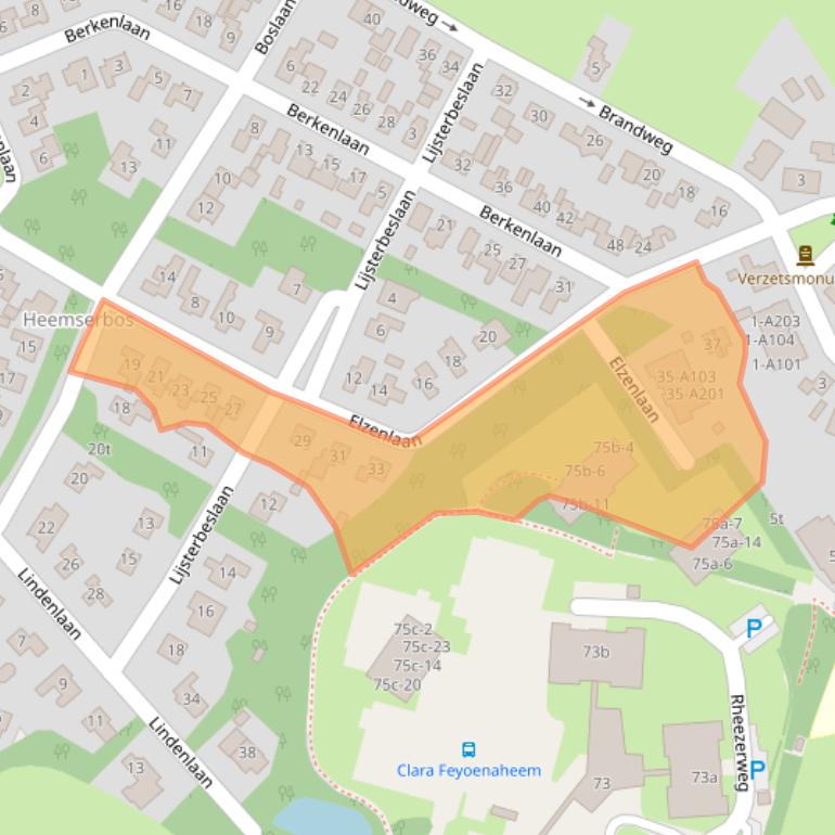 Kaart van postcodegebied 7771DK.