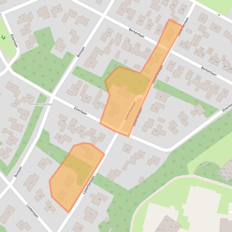 Kaart van postcodegebied 7771DM.
