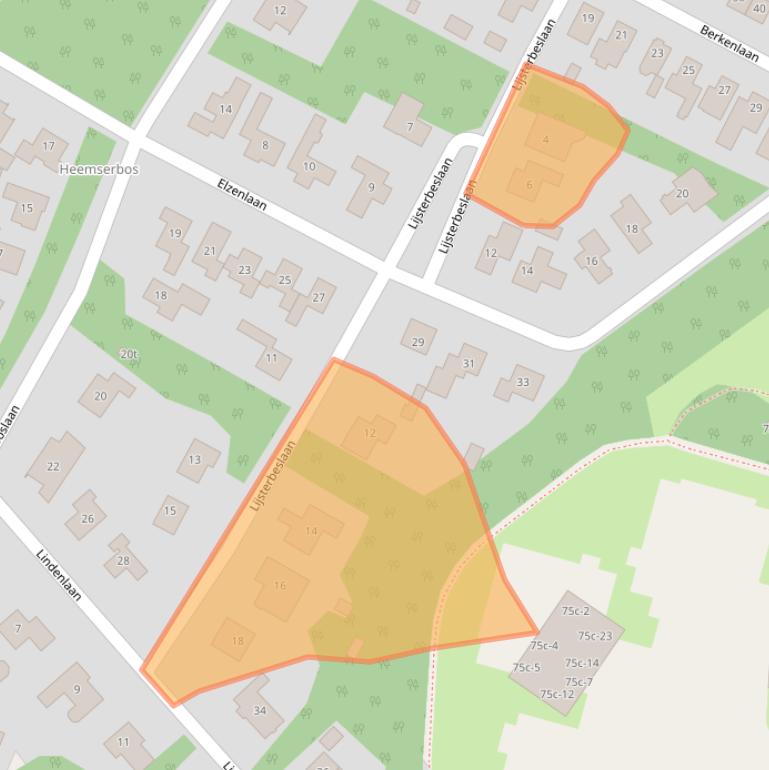 Kaart van postcodegebied 7771DN.