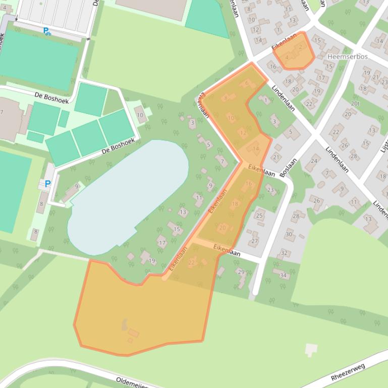 Kaart van postcodegebied 7771DX.