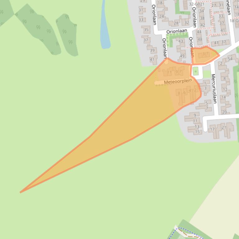 Kaart van postcodegebied 7771ED.