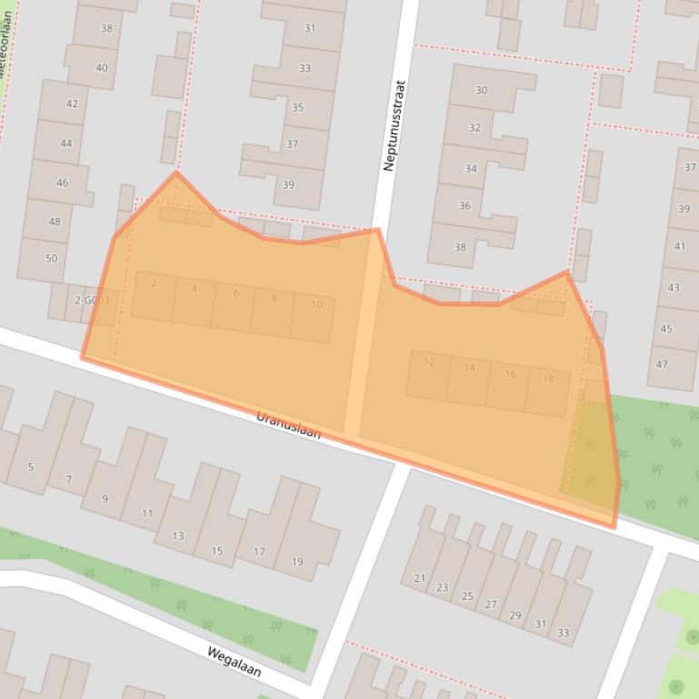 Kaart van postcodegebied 7771EV.