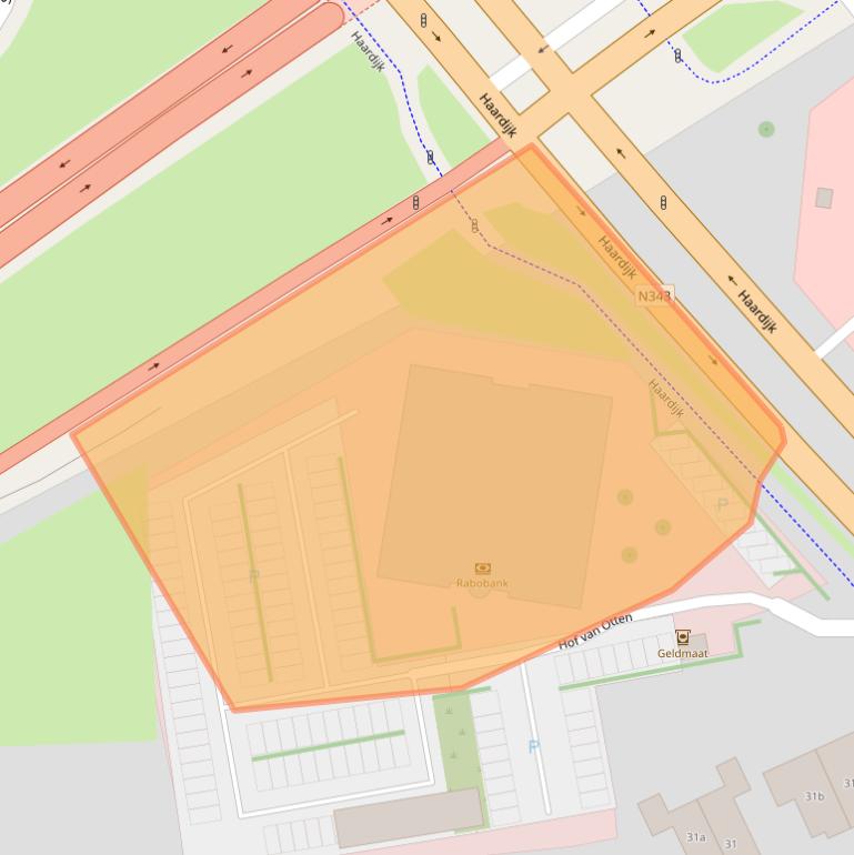 Kaart van postcodegebied 7771JA.