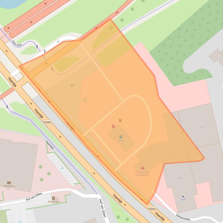 Kaart van postcodegebied 7771PZ.