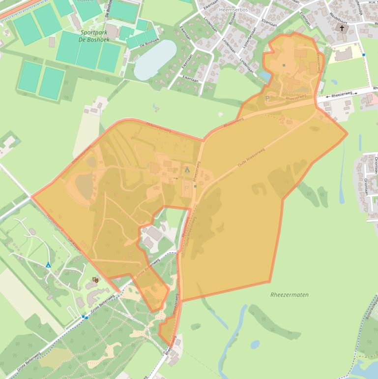 Kaart van postcodegebied 7771TD.