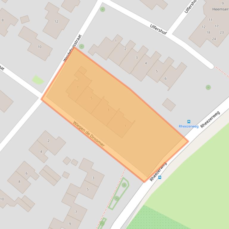 Kaart van postcodegebied 7771VX.