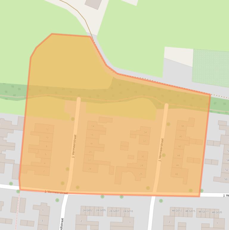 Kaart van postcodegebied 7771WN.