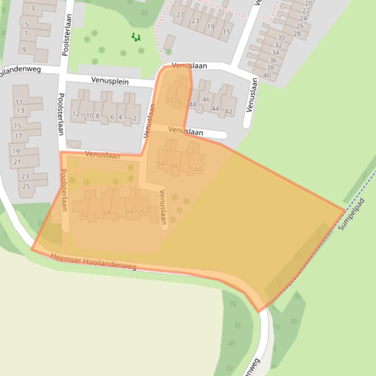 Kaart van postcodegebied 7771ZD.