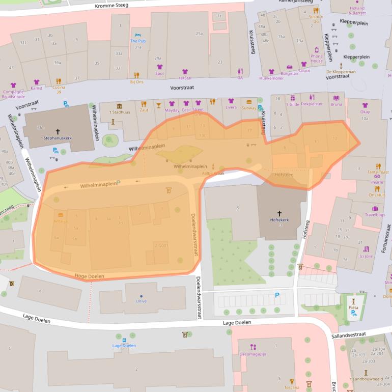 Kaart van postcodegebied 7772AH.