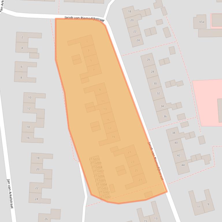 Kaart van postcodegebied 7772AR.