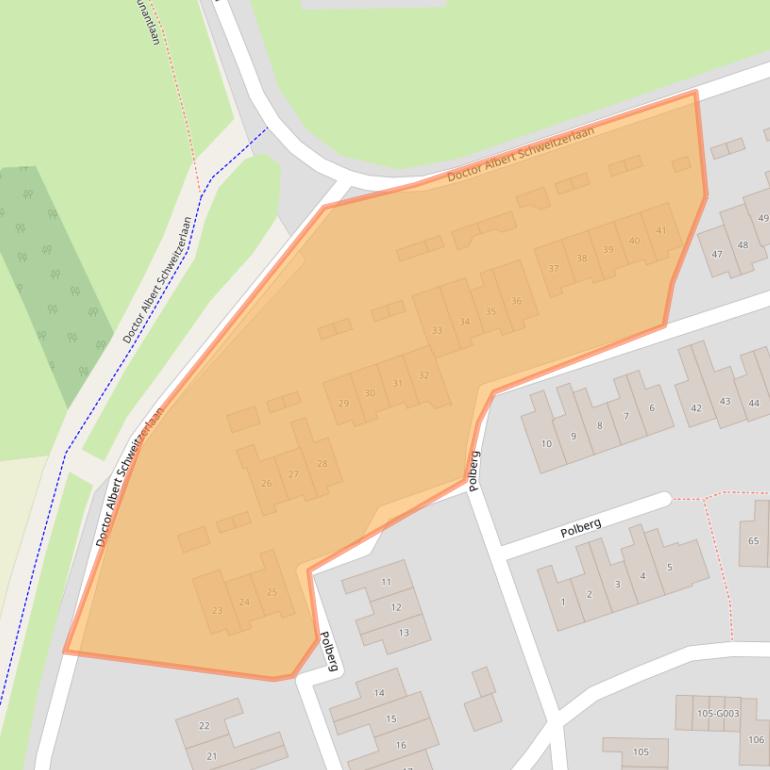 Kaart van postcodegebied 7772EV.