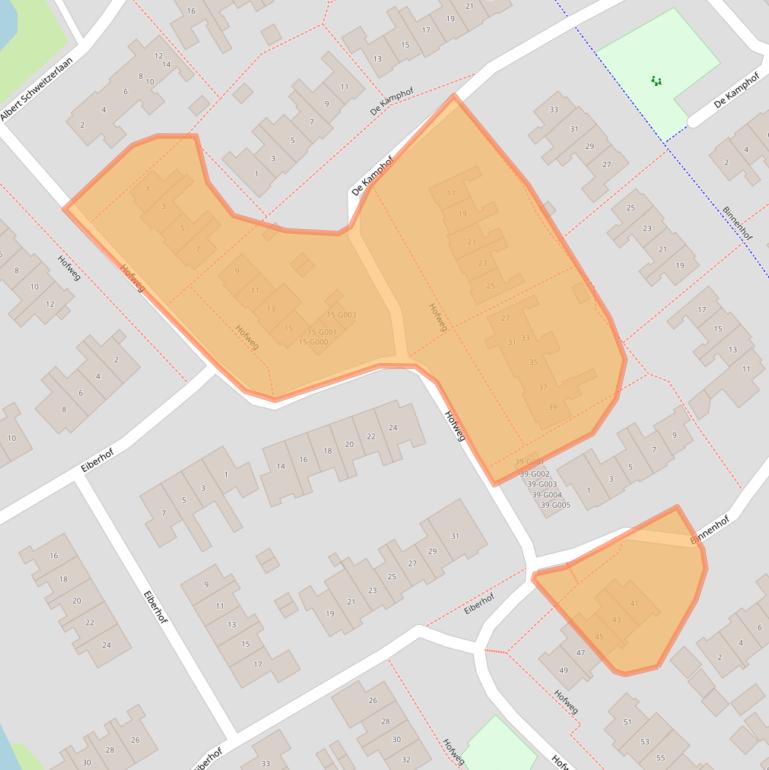 Kaart van postcodegebied 7772GS.