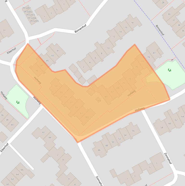 Kaart van postcodegebied 7772GT.