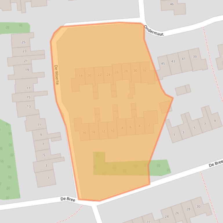 Kaart van postcodegebied 7772JP.