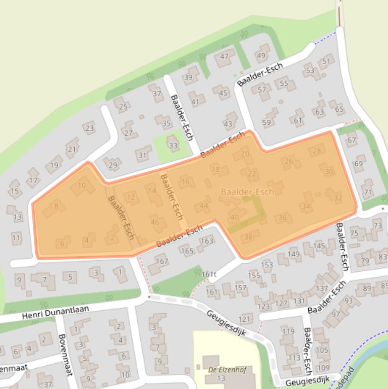 Kaart van postcodegebied 7772JV.