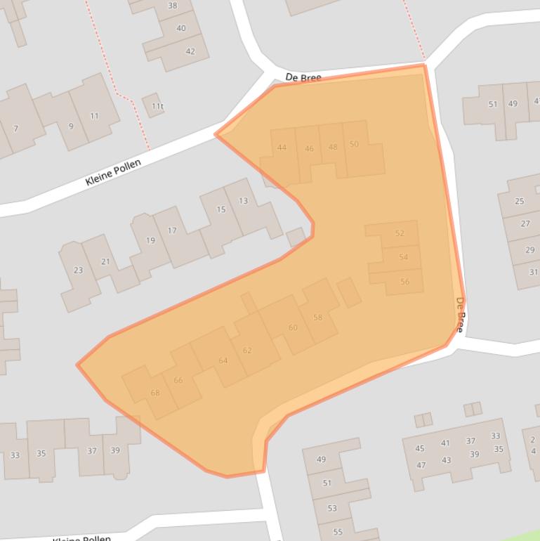 Kaart van postcodegebied 7772KB.