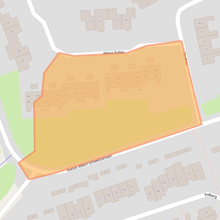 Kaart van postcodegebied 7772KH.