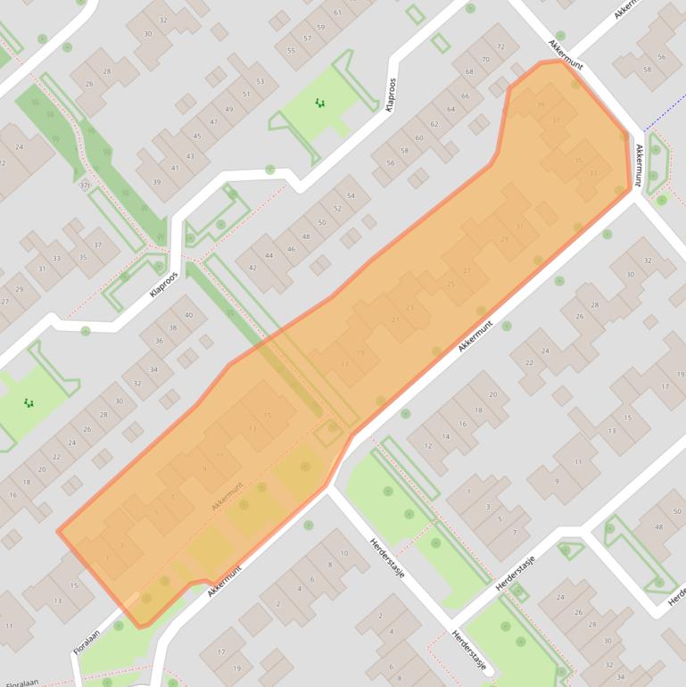 Kaart van postcodegebied 7772LA.