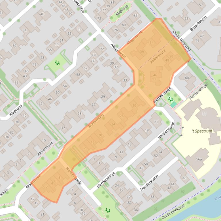 Kaart van postcodegebied 7772LB.