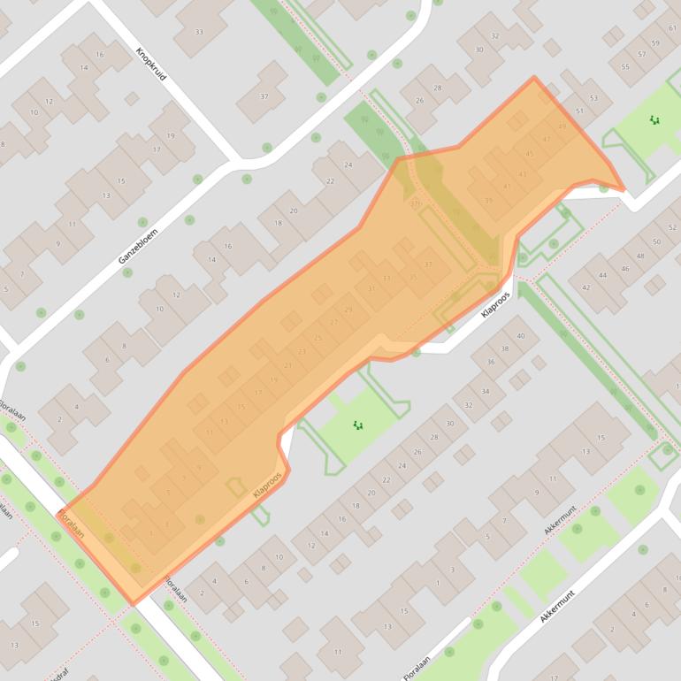 Kaart van postcodegebied 7772LE.