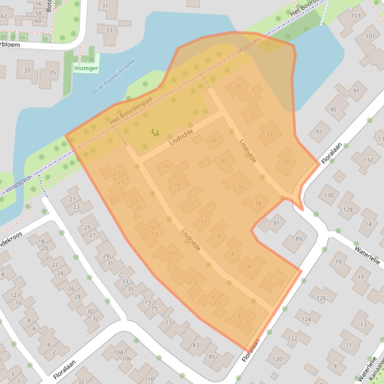 Kaart van postcodegebied 7772MR.