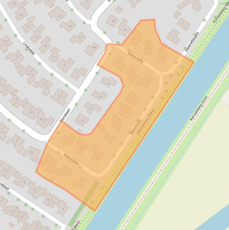 Kaart van postcodegebied 7772MS.