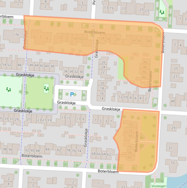 Kaart van postcodegebied 7772NL.