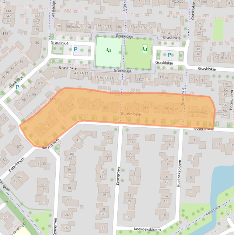 Kaart van postcodegebied 7772NM.