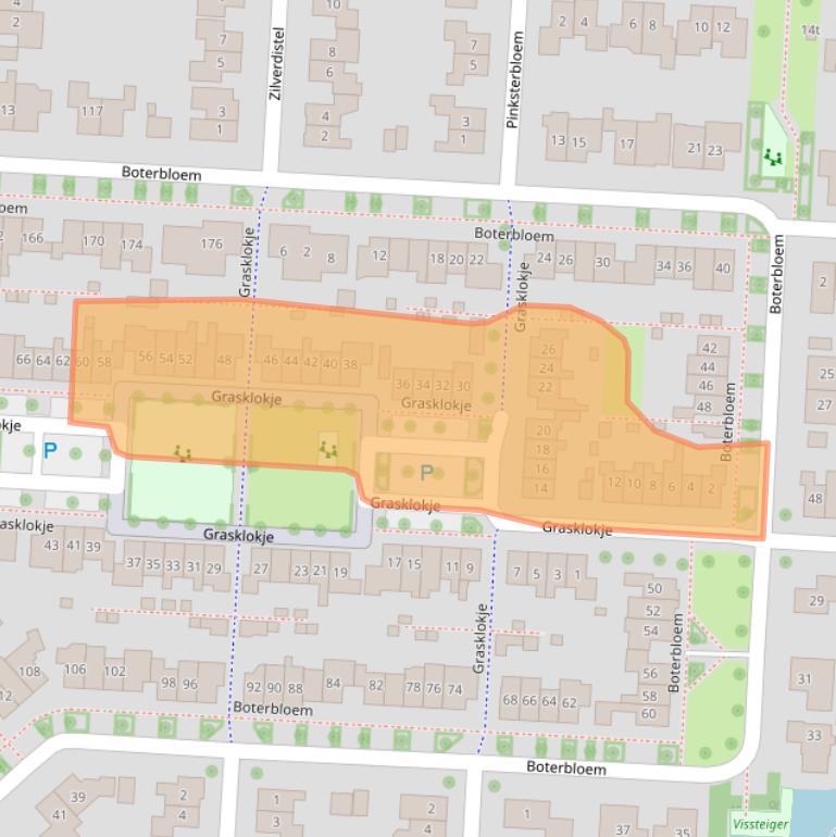 Kaart van postcodegebied 7772NP.