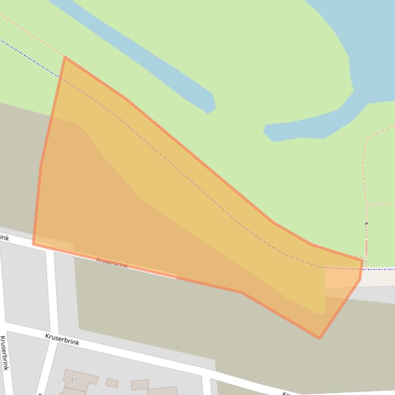 Kaart van postcodegebied 7772XH.