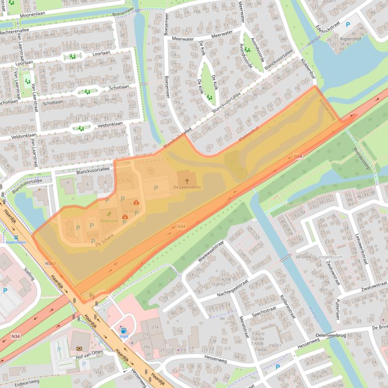 Kaart van postcodegebied 7773AA.