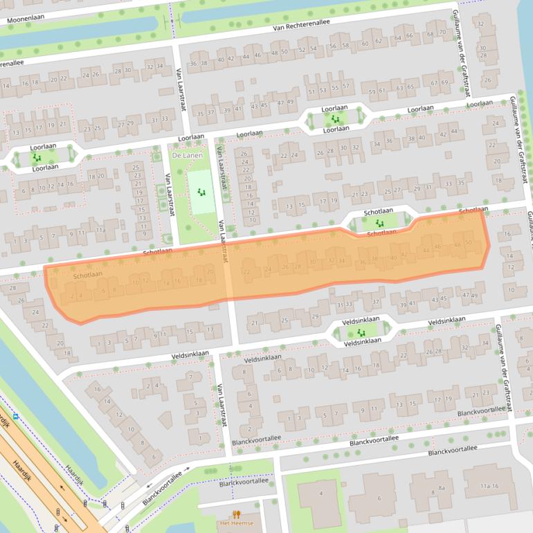 Kaart van postcodegebied 7773AG.