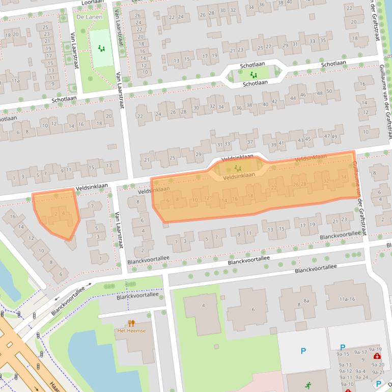 Kaart van postcodegebied 7773AK.