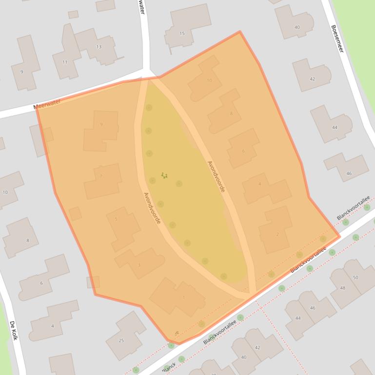 Kaart van postcodegebied 7773BB.