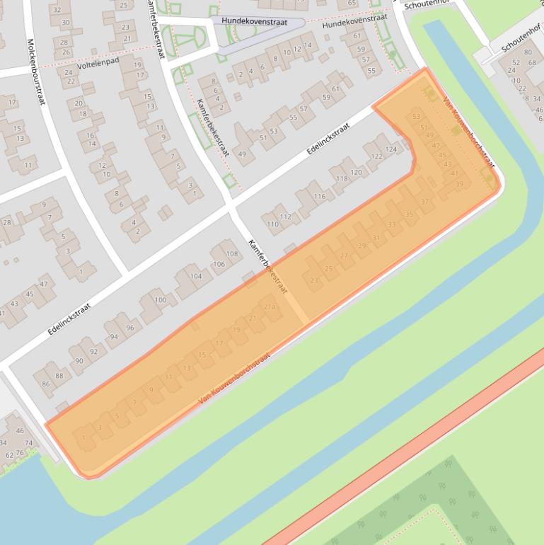 Kaart van postcodegebied 7773CA.