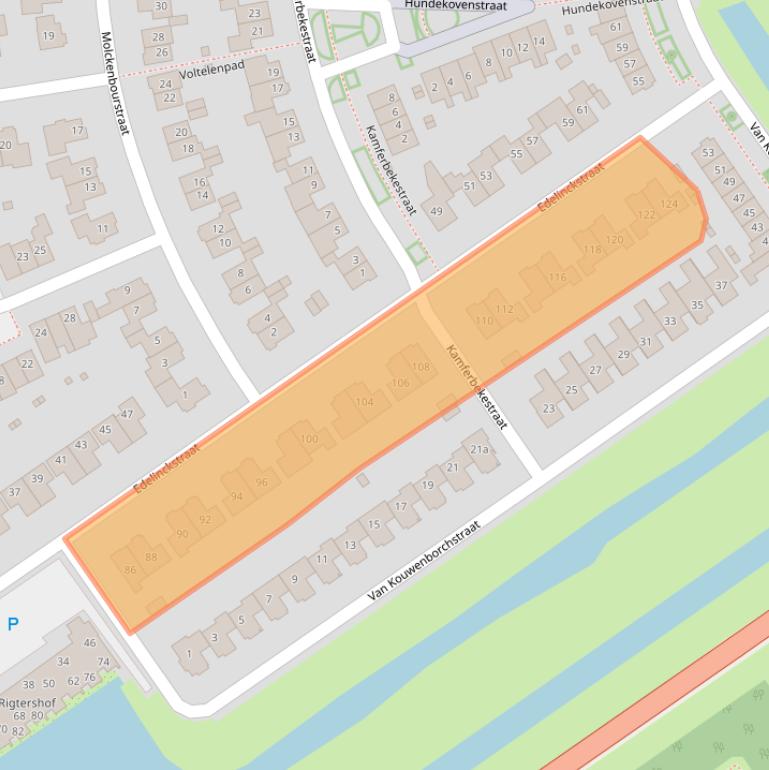 Kaart van postcodegebied 7773DA.