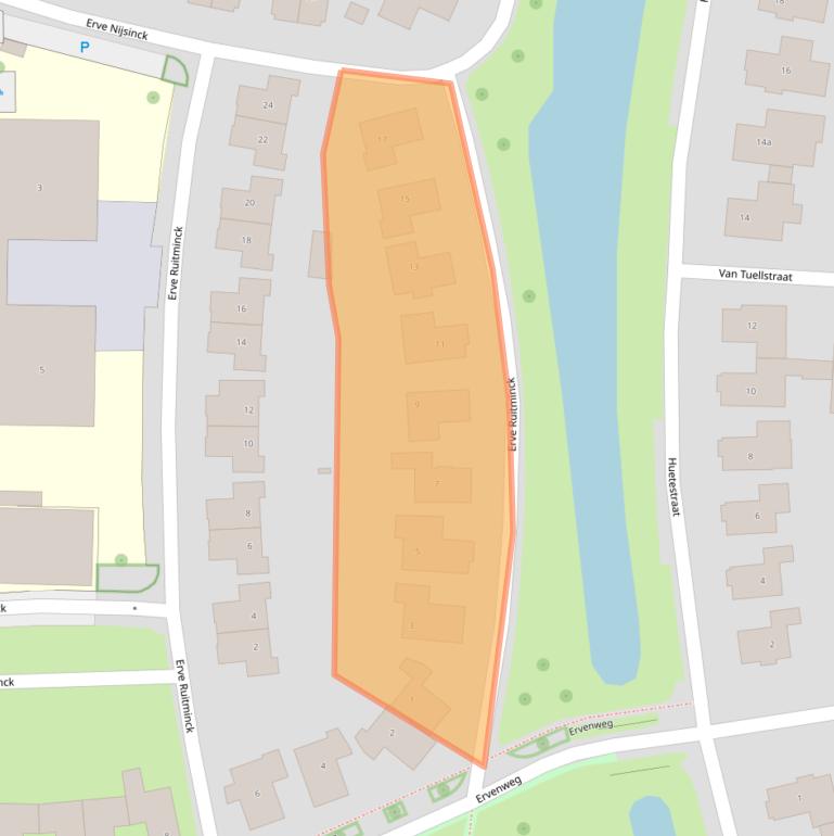 Kaart van postcodegebied 7773DK.