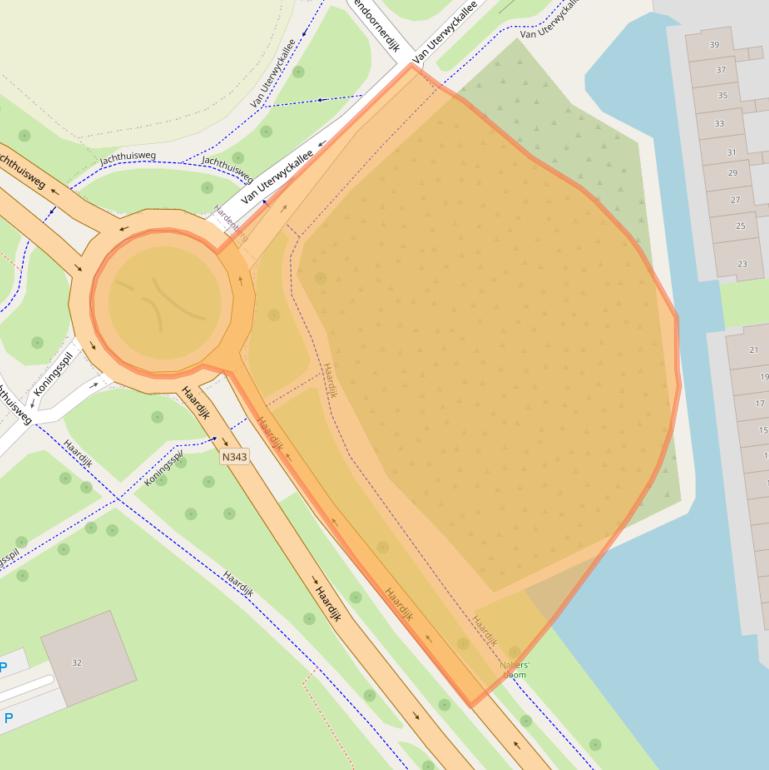 Kaart van postcodegebied 7773DW.