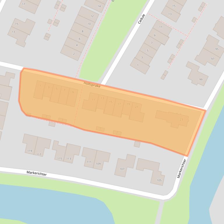 Kaart van postcodegebied 7773GE.