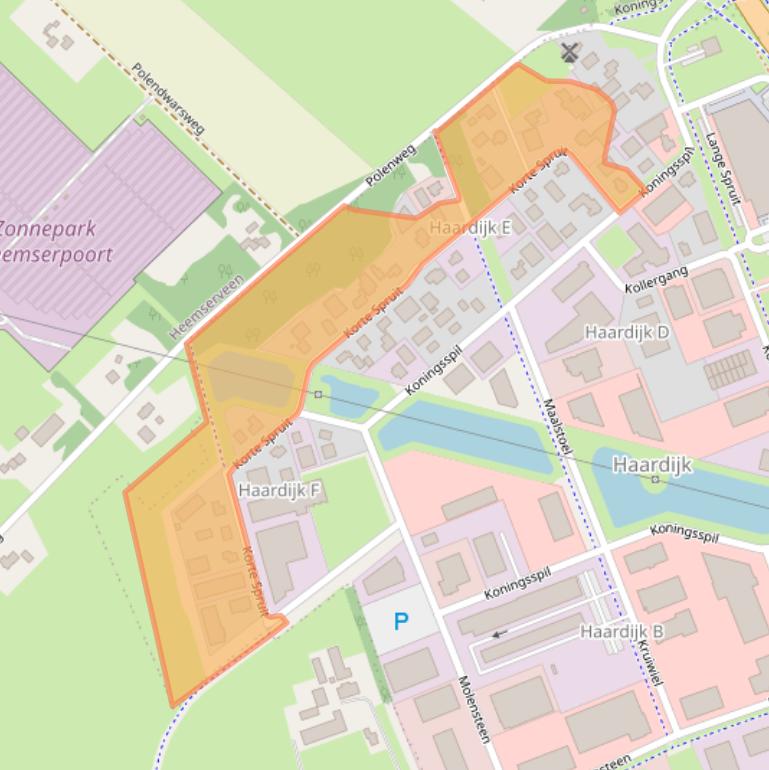 Kaart van postcodegebied 7773NR.