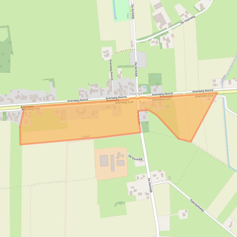 Kaart van postcodegebied 7775AR.