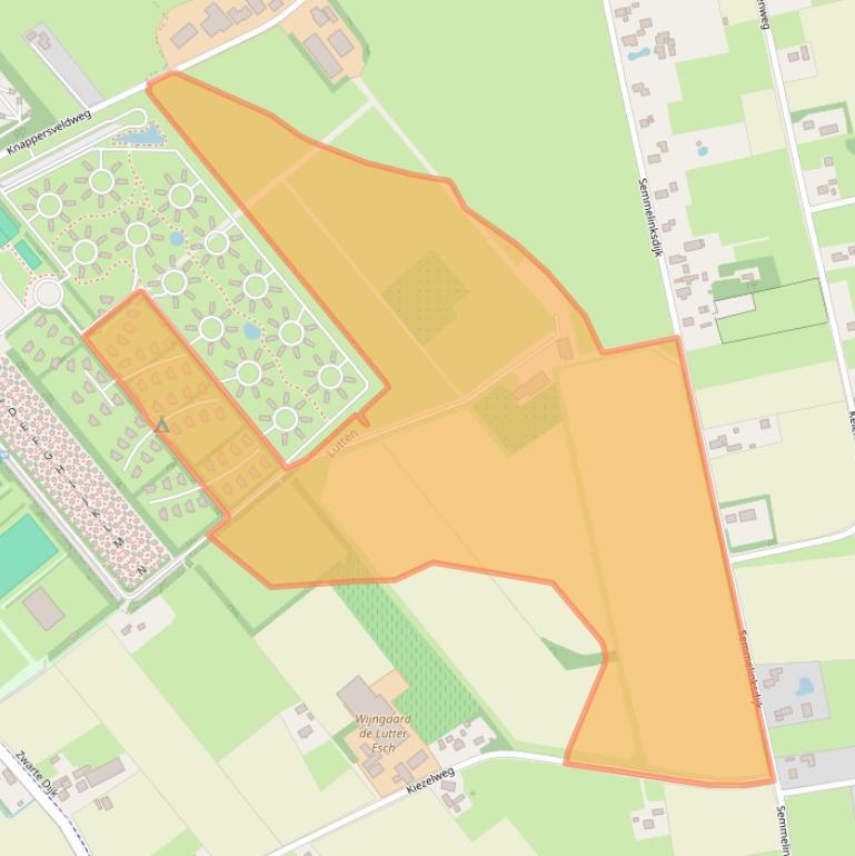 Kaart van postcodegebied 7775PH.