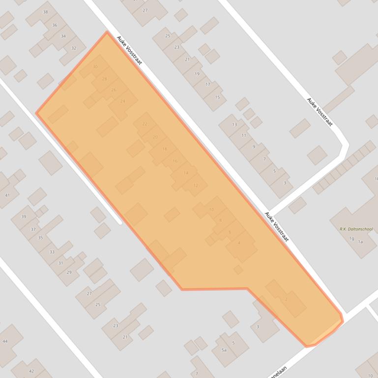 Kaart van postcodegebied 7776AV.